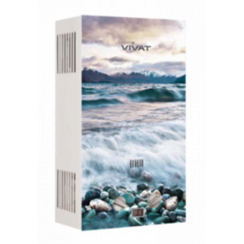 Газовая колонка VIVAT GLS 20-10 M Декор Море, 10л/мин