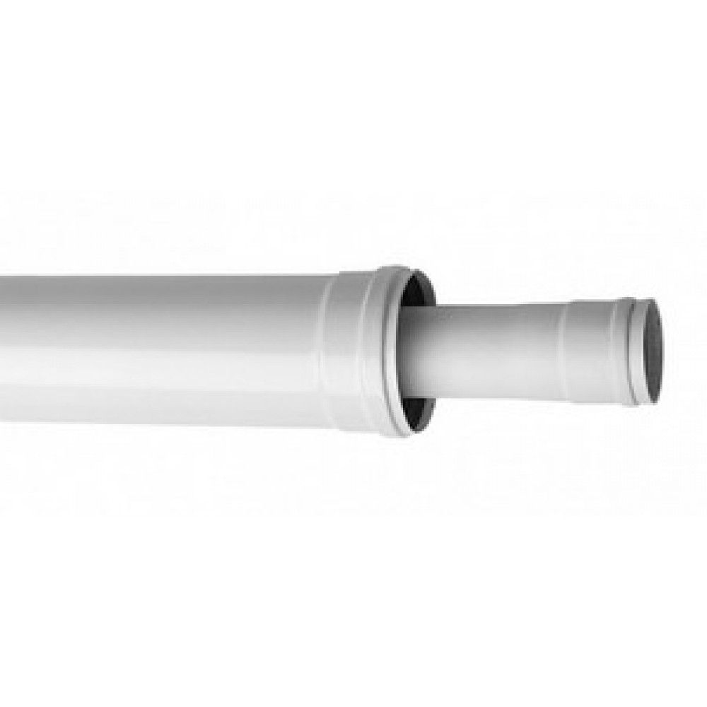 Труба PP-R Ø60/100мм/L=0,5м (коаксиальная) для конденсац. котлов