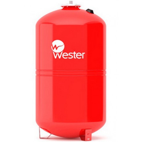 Расширительный бак для отопления WESTER WRV 100, 100л, 1